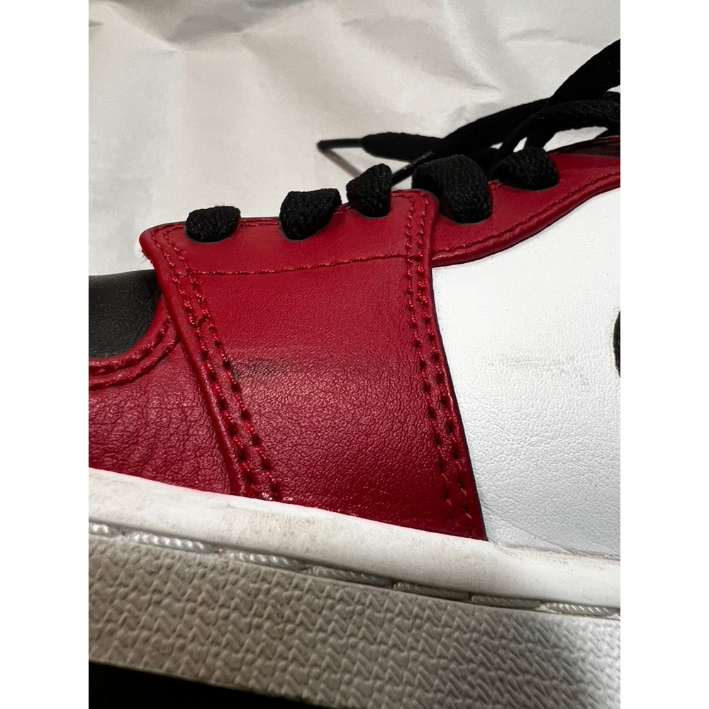 Nike Air Jordan 1 Mid Reverse Bred Retro Red 554724069 Sz 9 Box Streetwear‎ - Picture 13 of 16